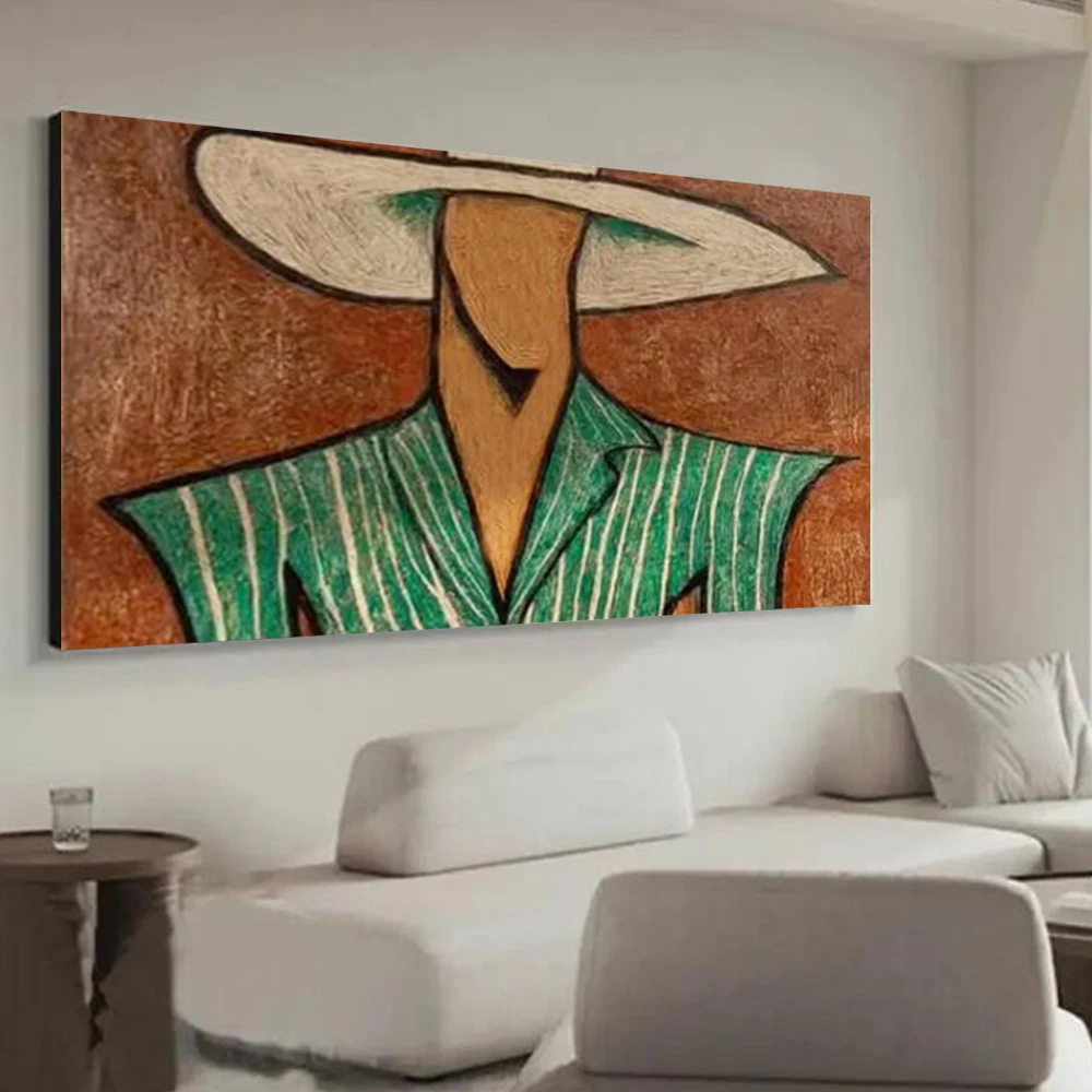 

Pop Abstract Knife Painted Charming Eyes Canvas Oil Painting Wall Art Handmade Wall Picture For Bedroom Home Decor Cuadros Wall