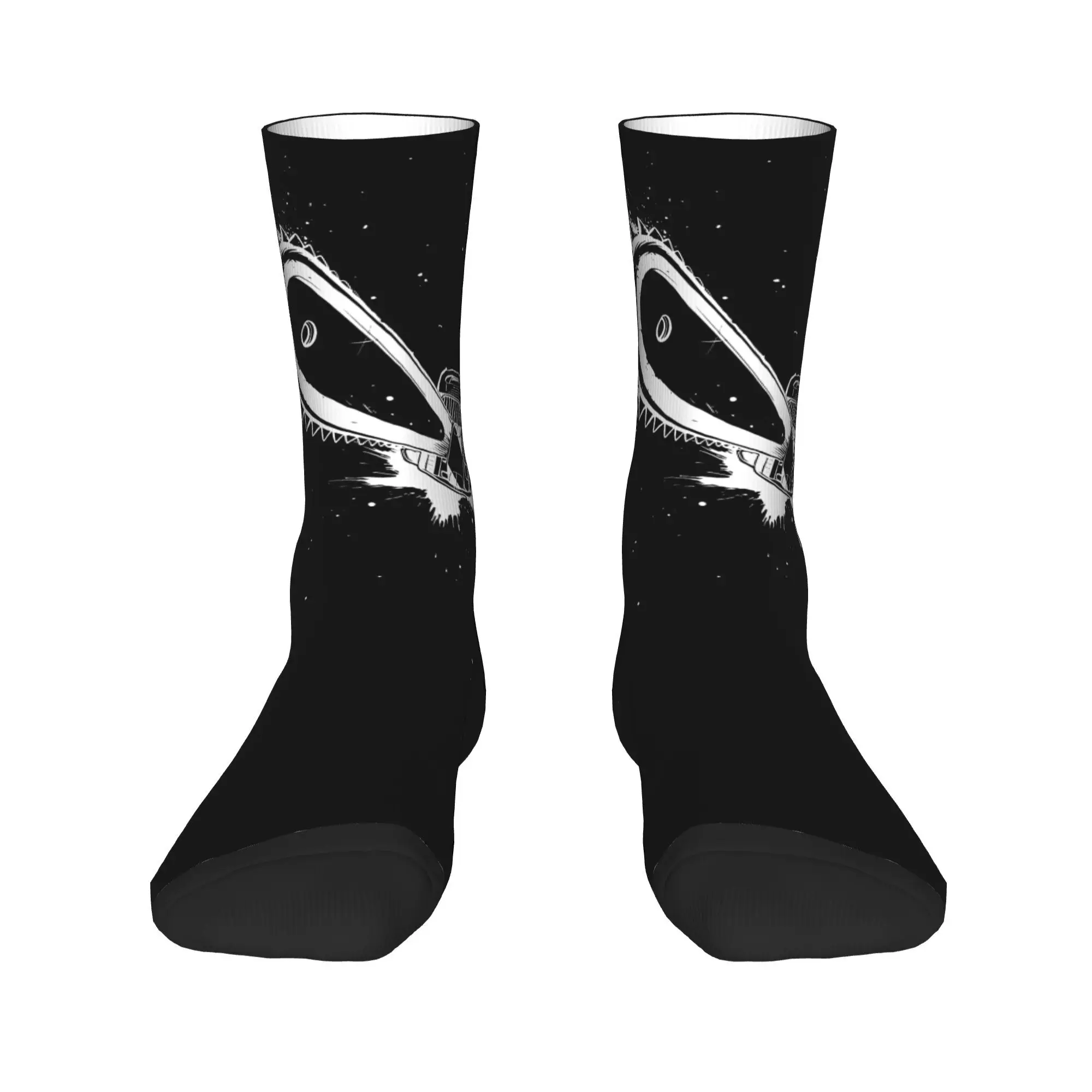 Men Women Chainsaw Logo Socks Breathable Funny Happy  Socks Best Gift