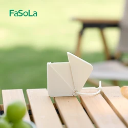 FaSoLa Mini Portable Travel Wash Leaves Soap Paper Sheets Hanging Paper Soap Flakes Travel Camping Hiking Outdoor