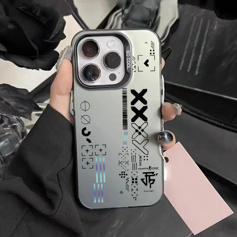 حافظة لهاتف سامسونج جالاكسي S25 S24 S23 S22 S21 S20 نوت 20 FE Ultra Edge Plus 5G مضادة للسقوط من Fashion Ins Game CSGO 2