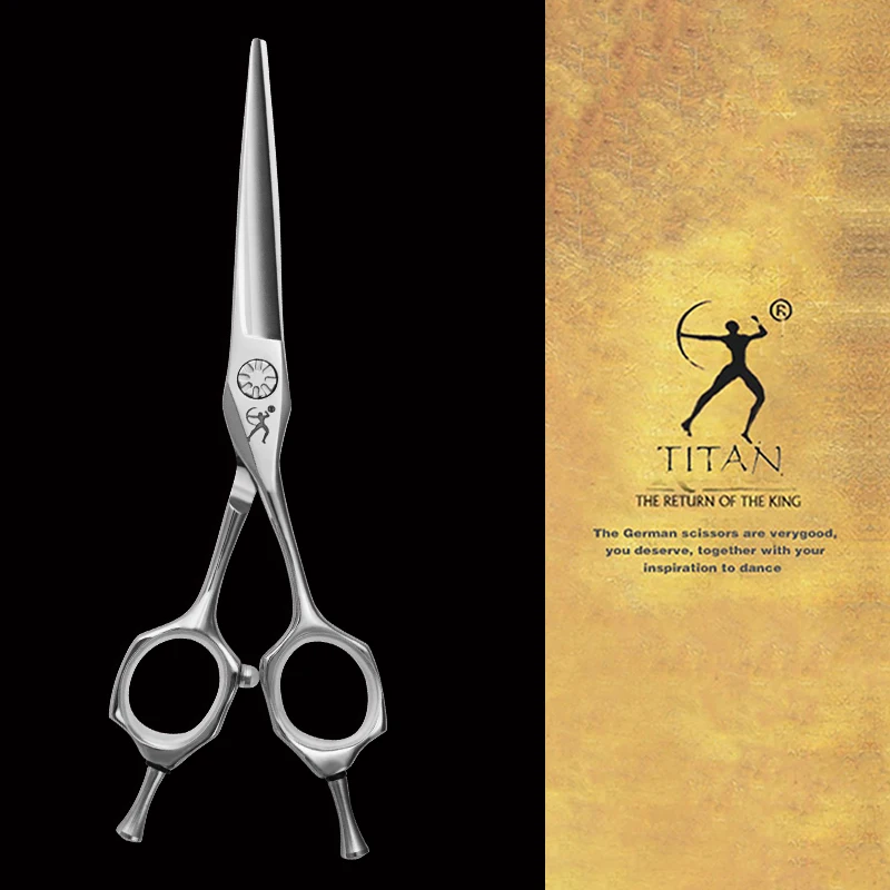 Titan barber shop stianless steel VG10  hand made sharp professinal hair scissors