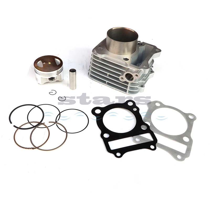 62mm for Suzuki GN 125 GN125 EN125 DR125 GS125 GZ125 TU125 150cc Modified Engine 157FMI Convex Piston Motorcycle Cylinder Kit