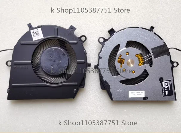 New Cooling Fan for Dell inspiron vostro 15 5501 5502 5505 5508 5509 7405 Lattude 3410 E3510 Series 5V 0.5A Fan (4-Pin 4-Wire)k+