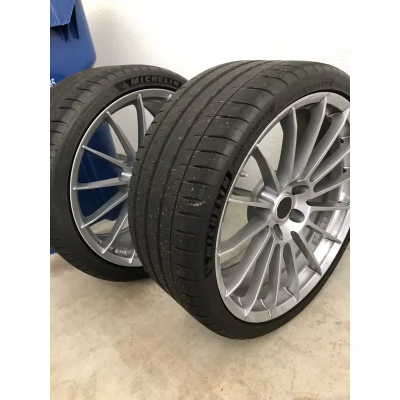 18in 19in FF15 Custom Monoblock Forged Wheels Ultra Lightweight 15 Spoke Mesh Racing Rims for R and