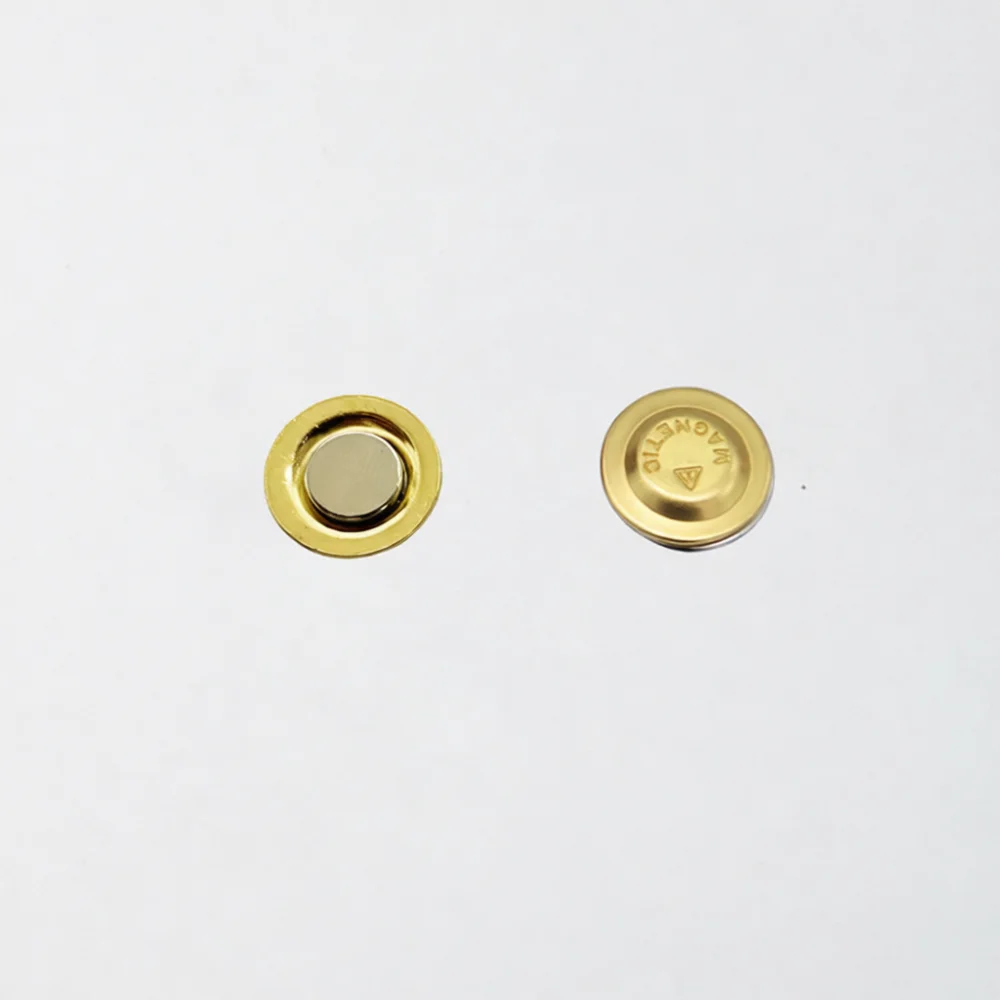 High Quality Metal Hat Shape Badge Magnetic Fastener Neodymium Name Tag Holder For Professional Business Daily Wear