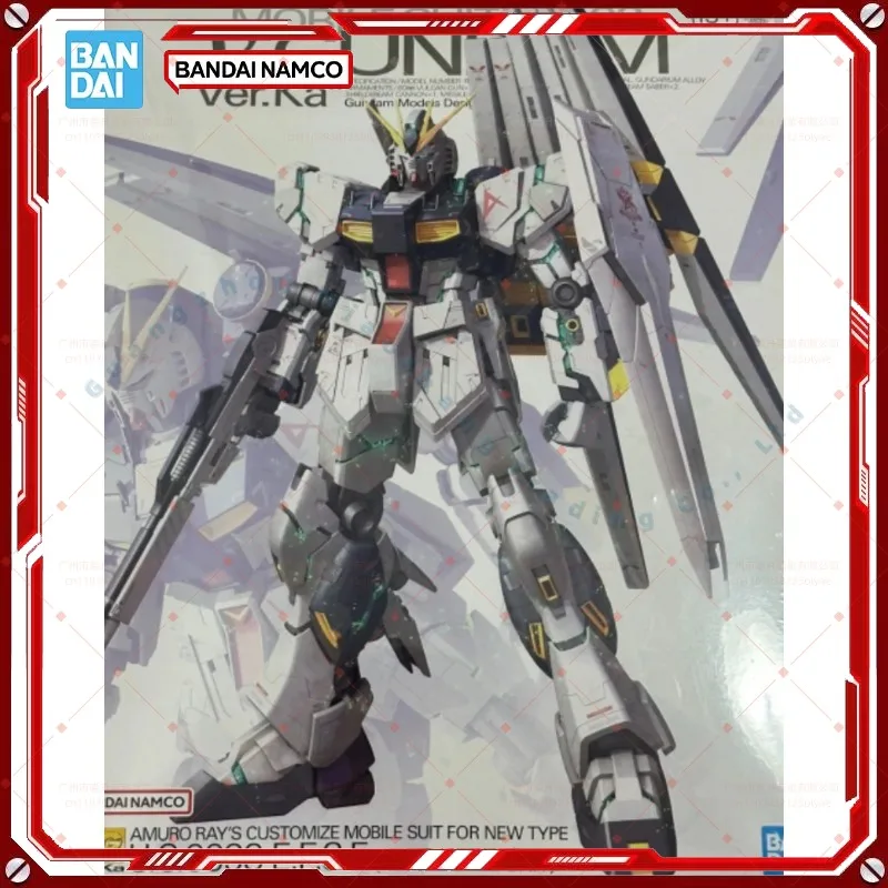 

Bandai Original box MG 1/100 MG162 RX-93 V GUNDAM Ver.Ka suitAnime full Action Assembly Figure Model Toy Gifts for kids In shock
