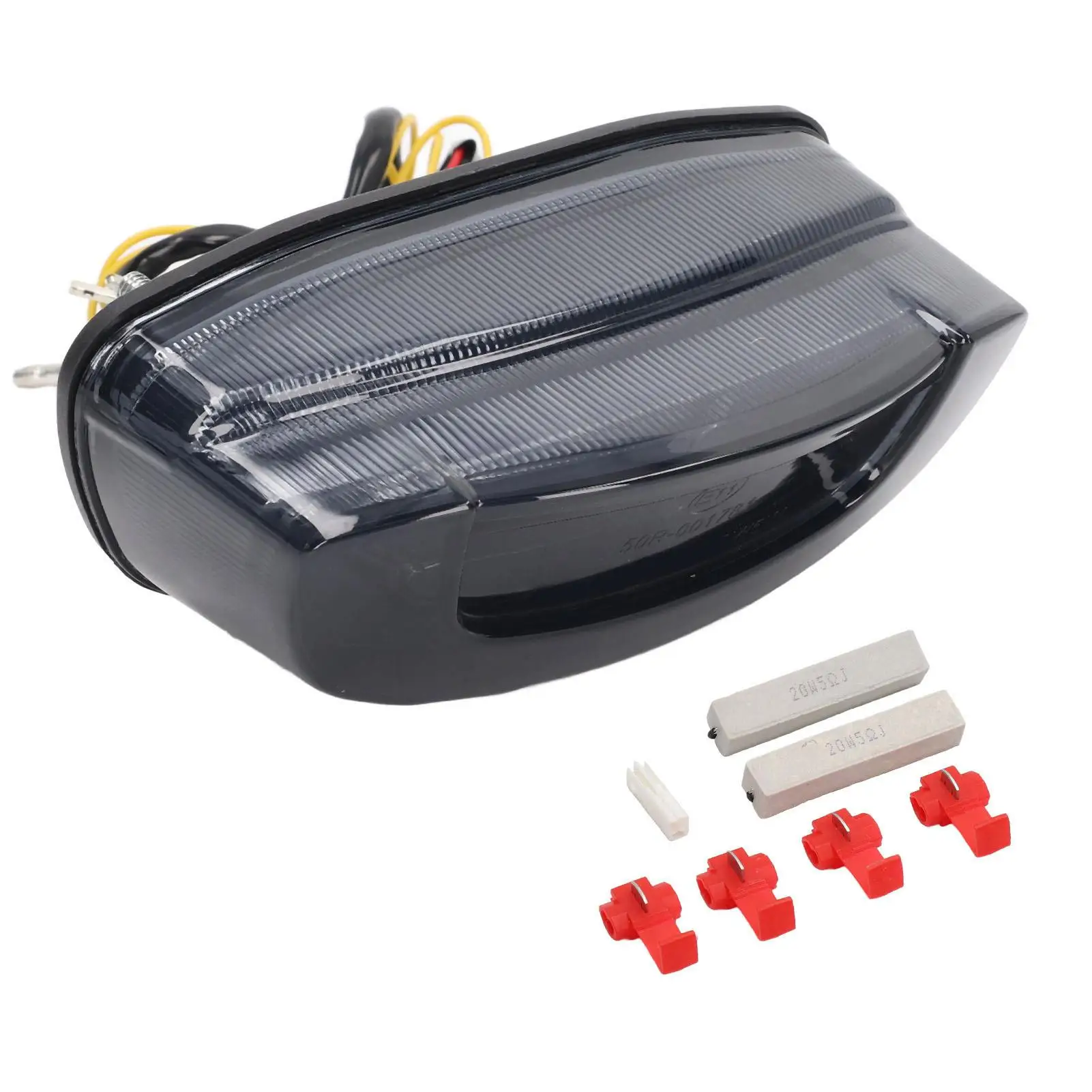 

Motorcycle 12V LED Tail Lamp Assembly Rear Brake Light IP67 Waterproof Replacement for Honda CBR650R CB650R CB300R CB250R CB150R