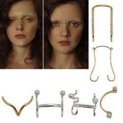 Lightweight Nose Clip for Enhancing Face Comfortable and Adjustable Nose Bridge Corrector Adjustable Nose Rings