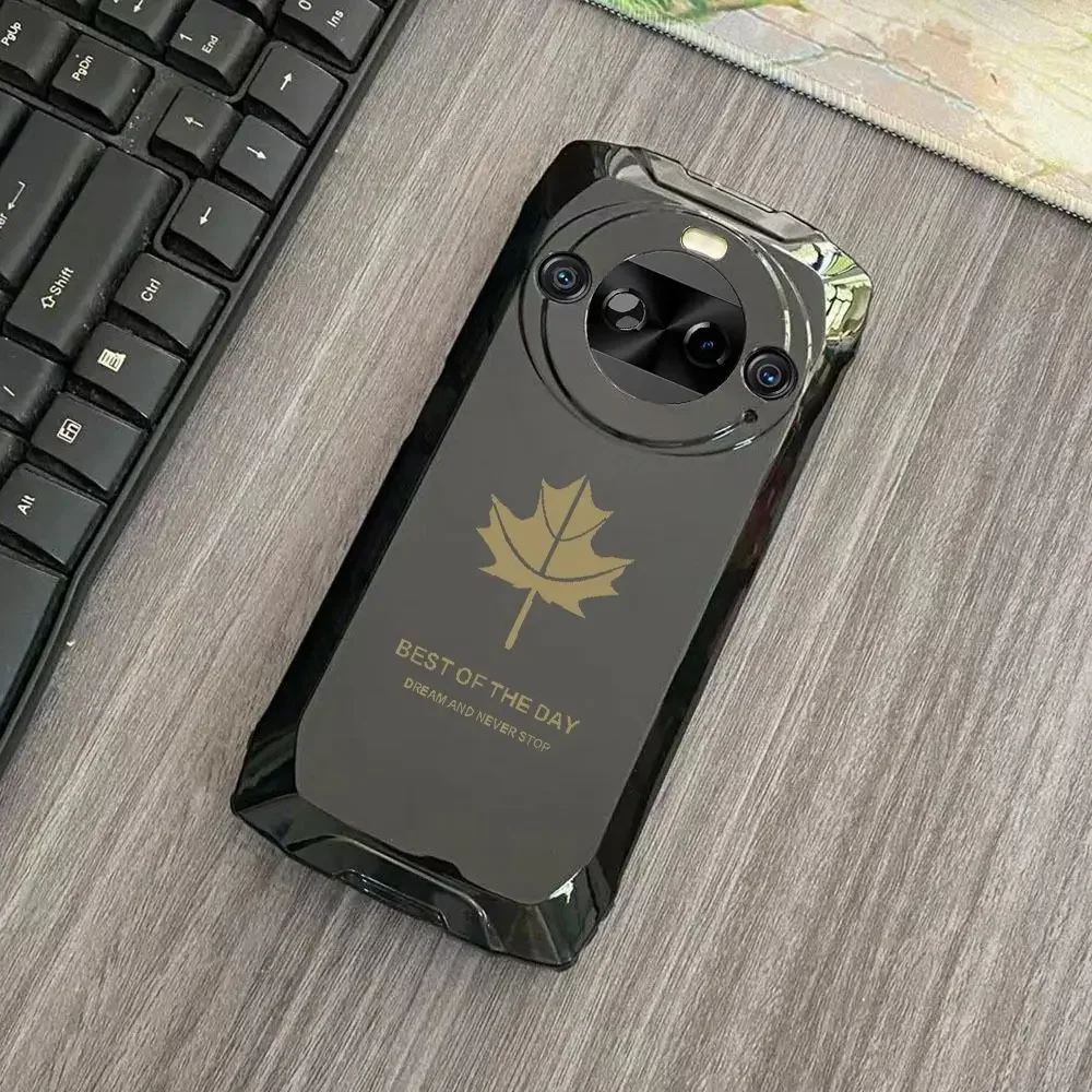 

Auroras For Blackview BL9000 Pro Cover Electroplate Maple Leaf Silicone Shell For Pro BL9000 Blackview BL9000pro Phone Case