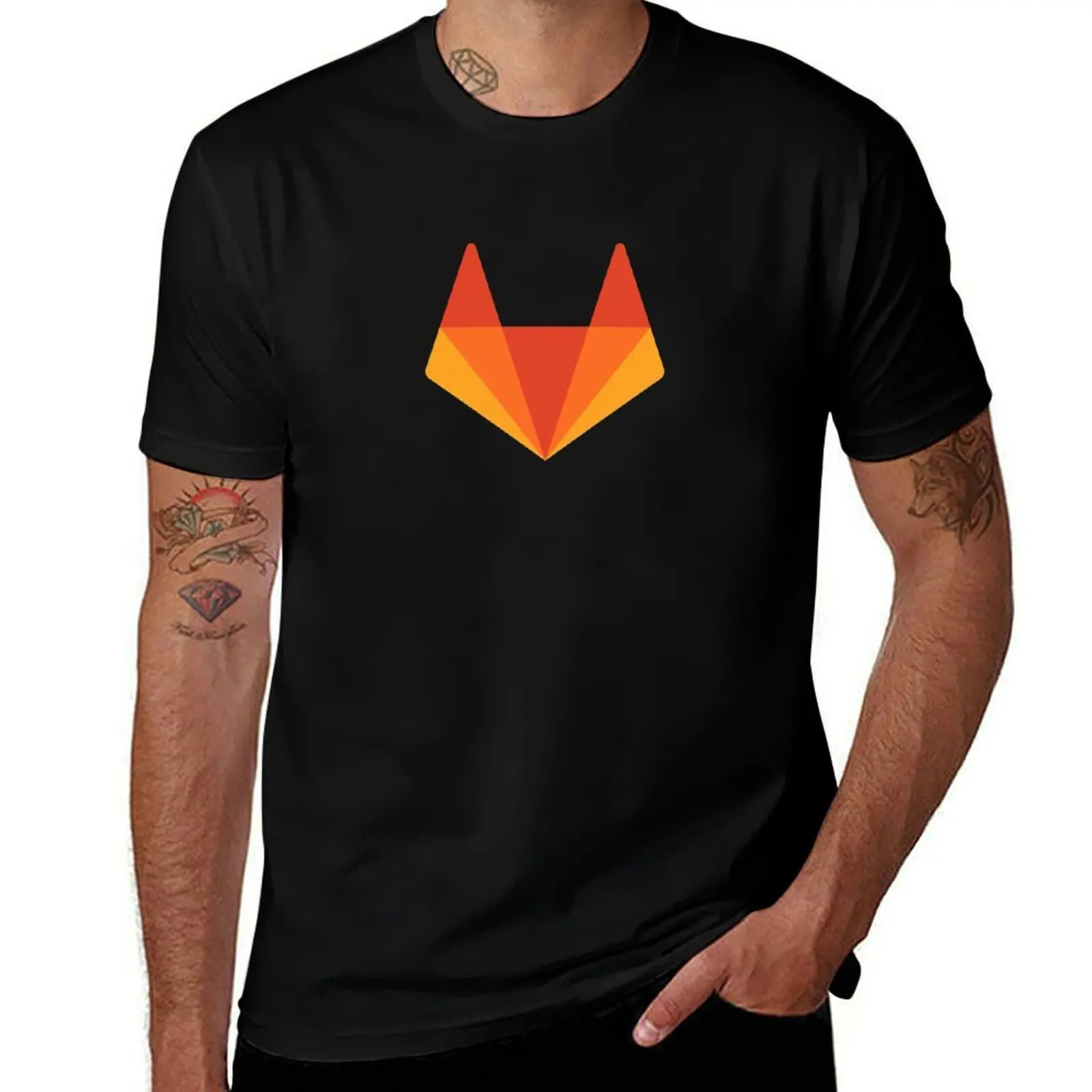 Camiseta con logotipo de Gitlab camiseta