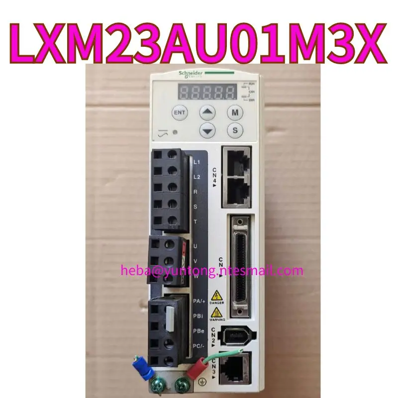 

Used servo driver LXM23AU01M3X, 100W