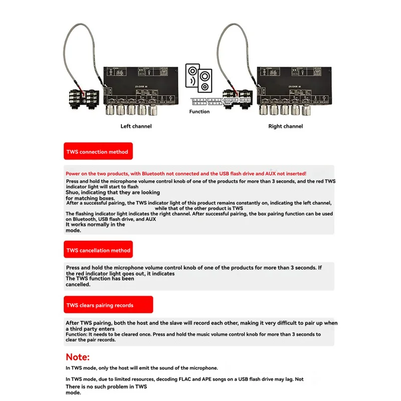 ABSQ-DAM H2 Karaoke Reverberation Board Isolated Low Noise Pre-Stage Effector Microphone Bluetooth USB Disk Decoder With Case