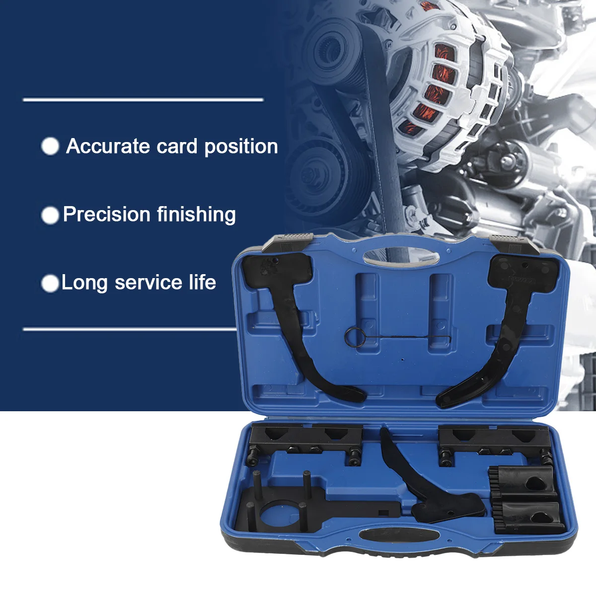 عمود الحدبات فيزر توقيت سلسلة أداة عمود الحدبات عقد أداة العمود المرفقي بكرة وجع متوافق مع جيب كرايسلر دودج 3.6L 10200