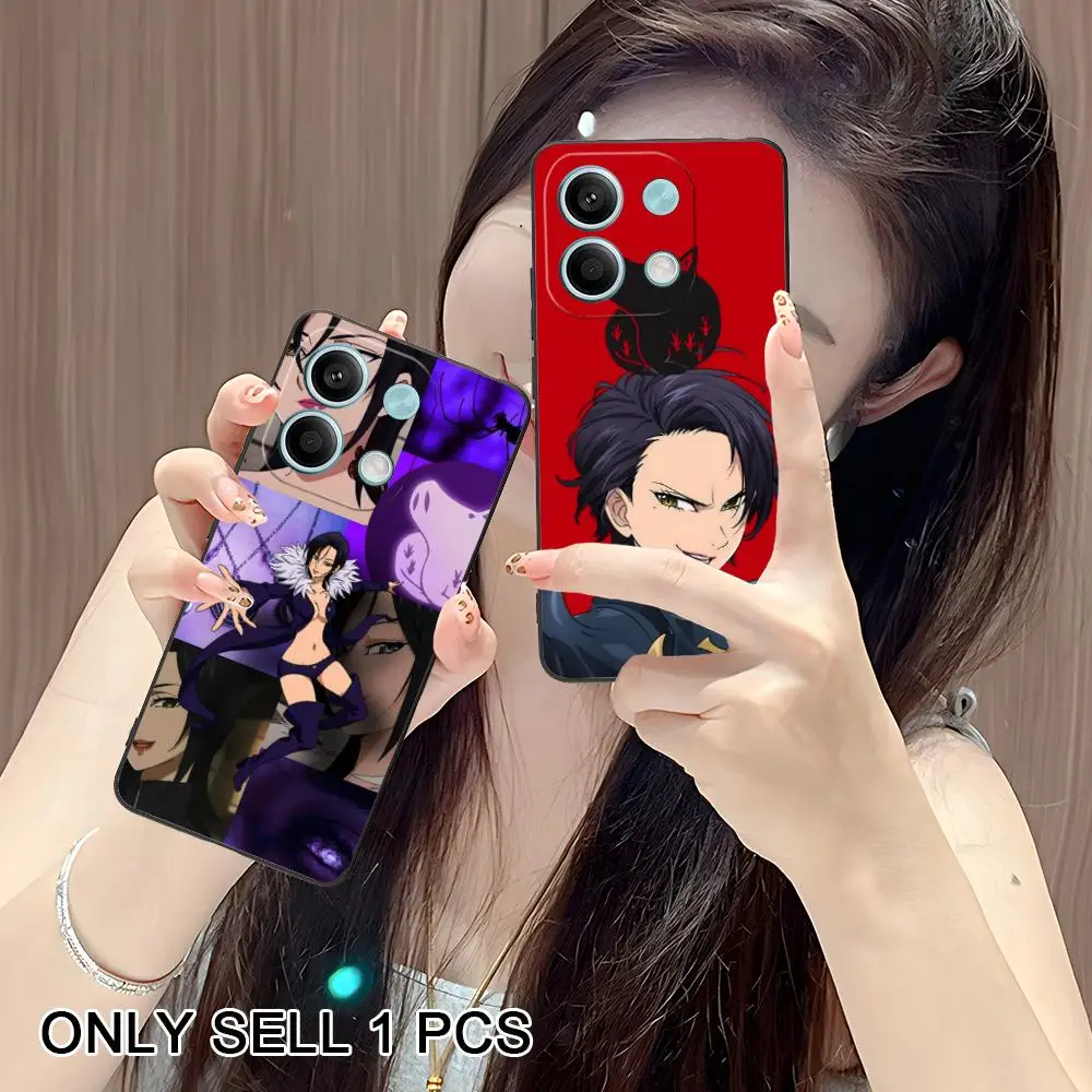 Seven Deadly Sins Merlin Phone Case for POCO M7 M6 M5 M4 M3 X7 X6 X5 X4 X3 Pro GT 5G Soft TPU Shockproof Cover - view 4