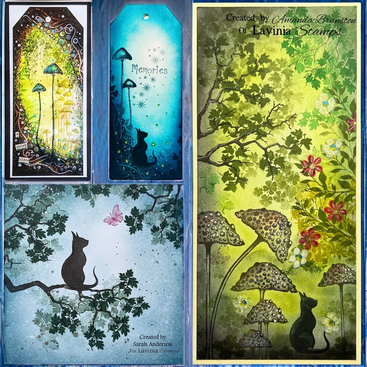 

The Forest Realm Collection Clear Stamps New Mini Garden Flower Stamp For DIY Making Card Scrapbook Embossed Paper Template