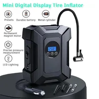 Caja de herramientas bomba de inflado de coche compresor de aire bomba de inflado de neumáticos inteligente 12V máquina de inflado de neumáticos de coche portátil