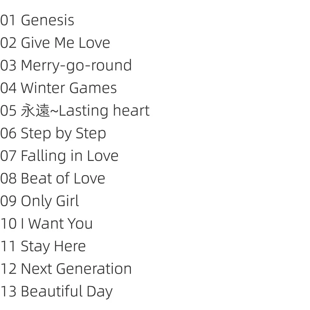 2PM Genesis de CD de 2PM - Pistas J-Pop e K-Pop - Ritmos poderosos para áudio automotivo e doméstico