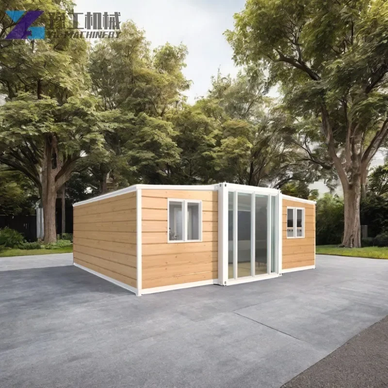 2024 New Style Best Selling Quality Modular Stackable Expandable 3-Bedroom Container Home Steel Material Hotel Application USA