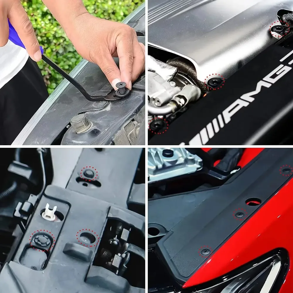 

​​1/6 Pcs Set​​ Plastic Auto Dismantle Tools Kit​​ ​​Multi-Purpose​​ ​​​Auto Repair​​ ​​Car Door Clip Tool​​ ​​Ergonomic​​