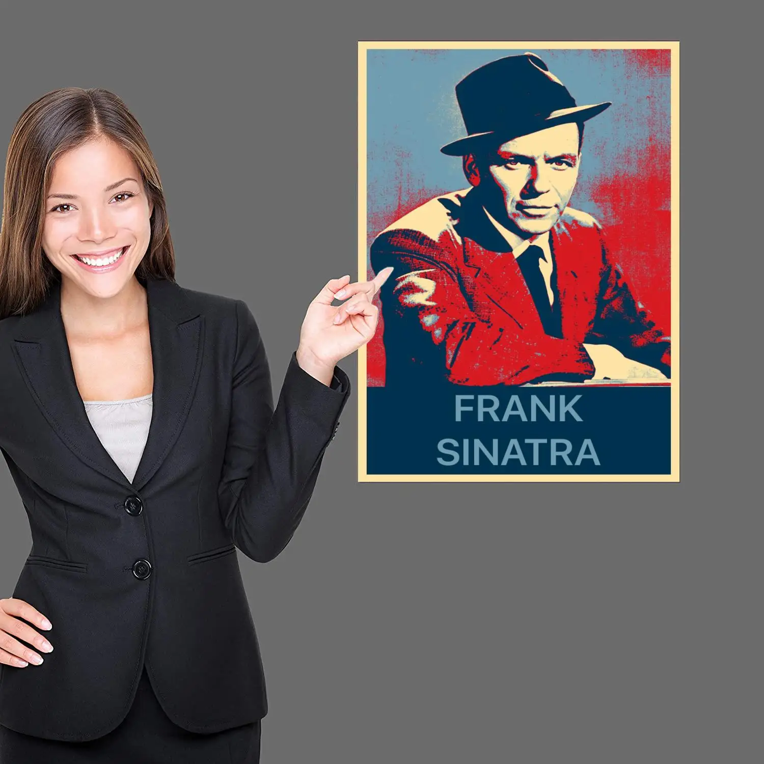 frank sinatra  Poster Decorative Painting Canvas Poster Gift Wall Art Living Room Posters Bedroom Painting