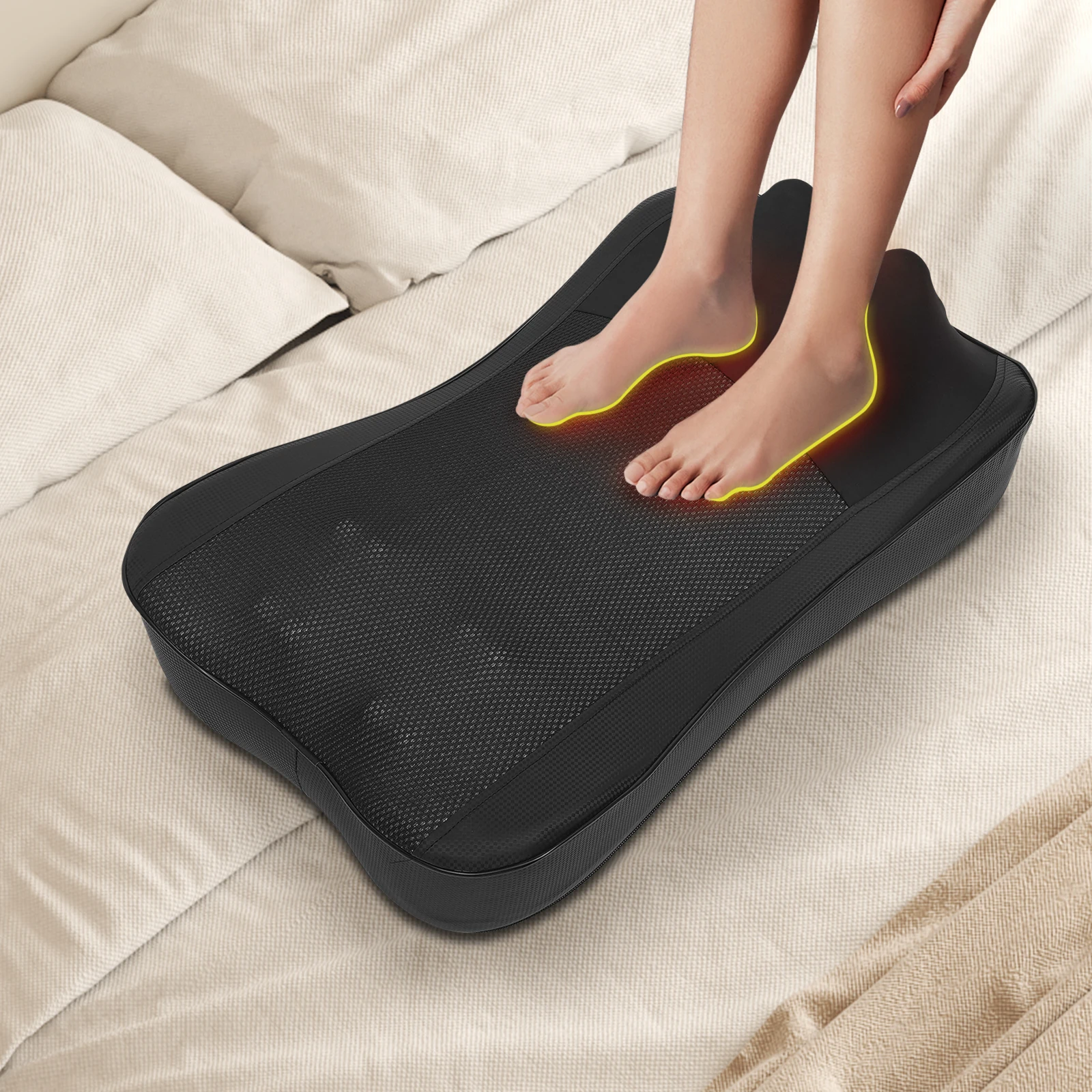 

36W 24V Back Massager with Heat Function Neck and Back Massager Electric Back Massage for Teenagers Adults Seniors