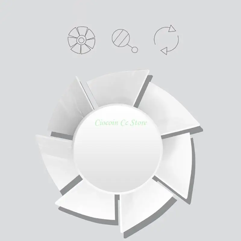 

X90F Window Wall Exhaust Fan with Remote Controls Kitchen Airflows Air Cleaning Fan