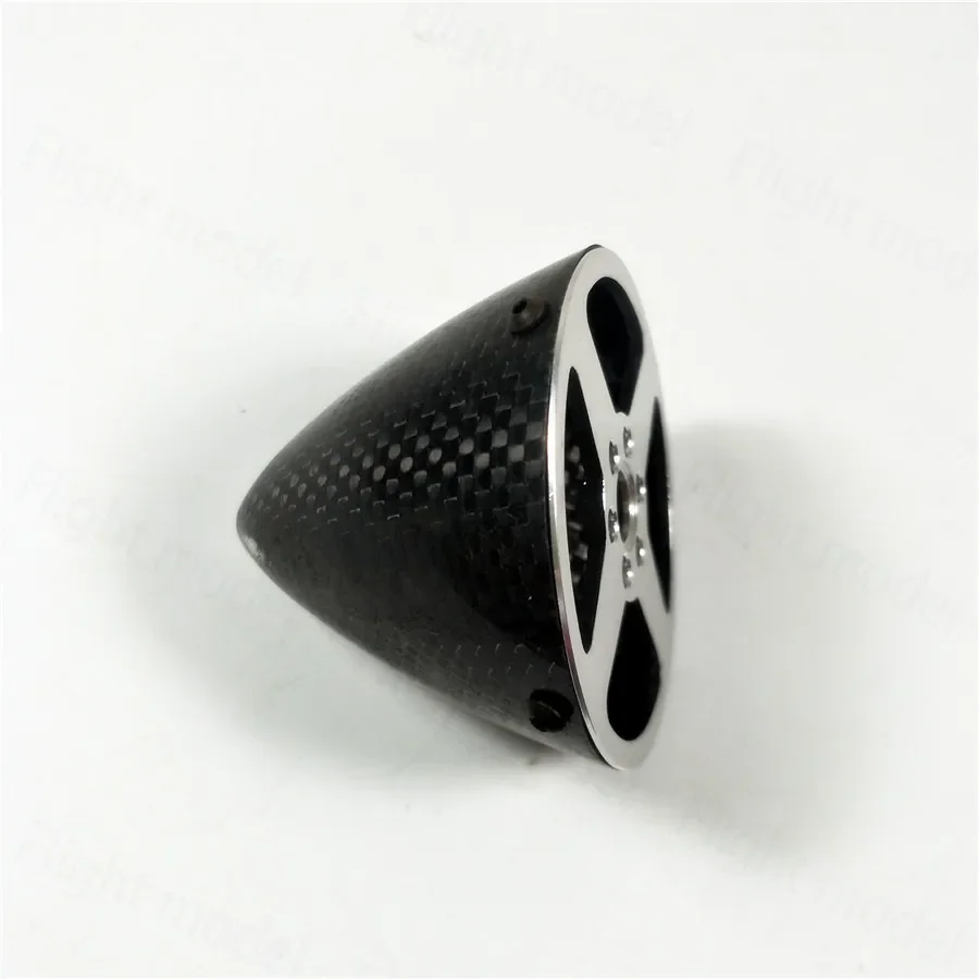 1 piece 3K Carbon Fiber Spinner No Mouth For F3A RC Model Airplane1.75\