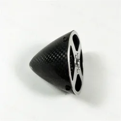 1 piece 3K Carbon Fiber Spinner No Mouth For F3A RC Model Airplane1.75