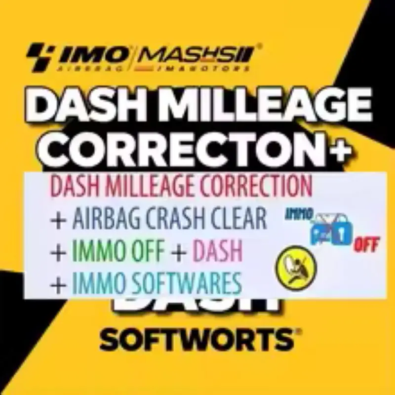 32GB Full Software Pack Mileage Correction Airbag Crash Clear IMMO off Dash & IMMO Car Diagnostic Tools