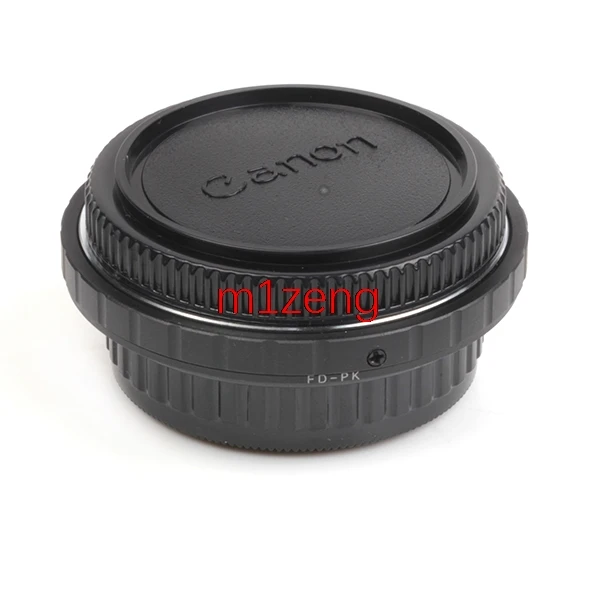 Fd-pk Adapter Infinity focus with glass for canon FL FD Lens to Pentax pk Mount k200d k20d k30 k50 K-5 K-r K-x K-7 dslr camera