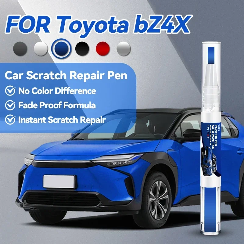 

Специализированный карандаш для ремонта краски Toyota BZ4X 2021-2025 AXA10, средство для удаления царапин, аксессуары для авто, черный/белый