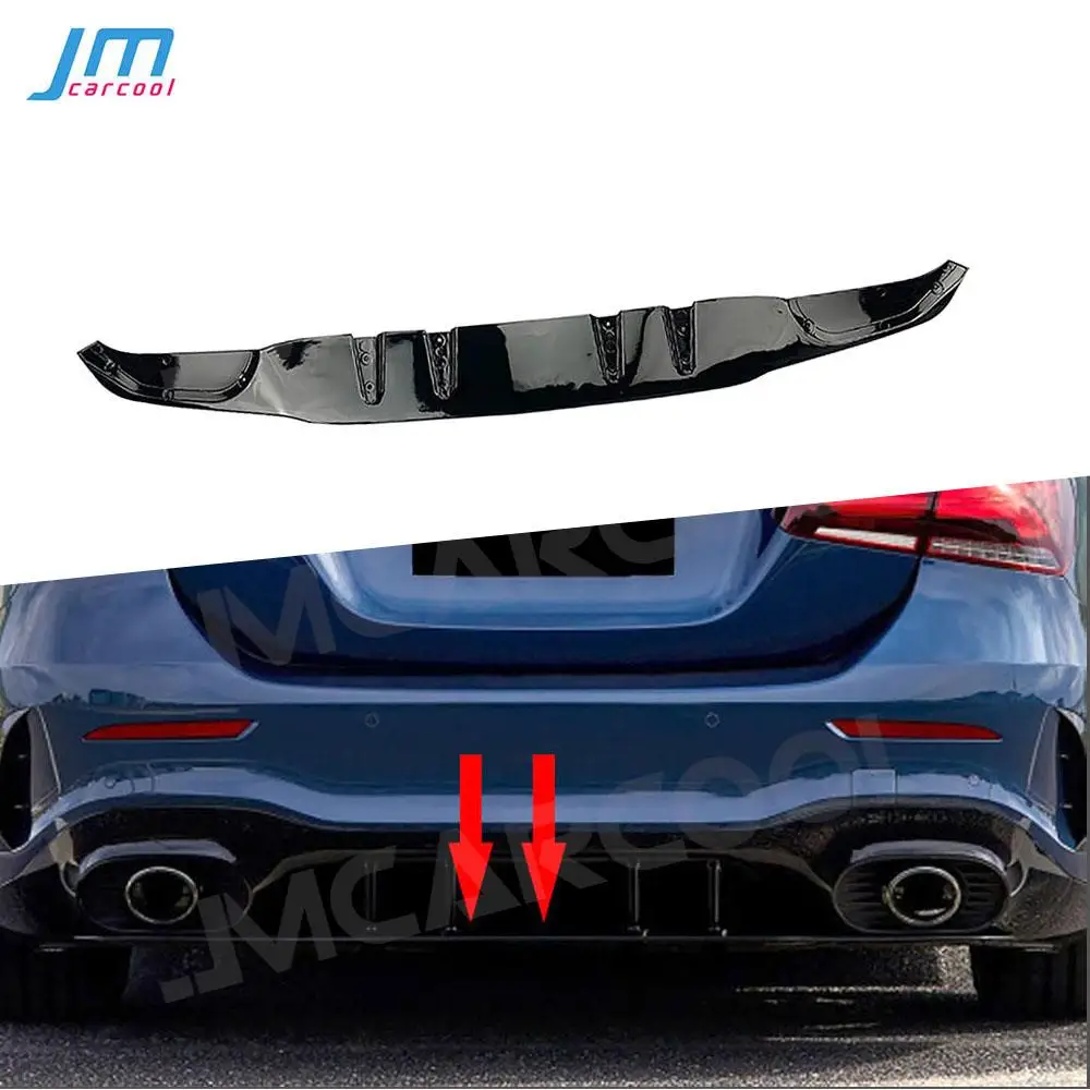 

Rear Bumper Diffuser Lip Splitter Spoiler Trim Back Plate For Mercedes Benz A Class W177 A35 A45 AMG Car Decoration Accessories