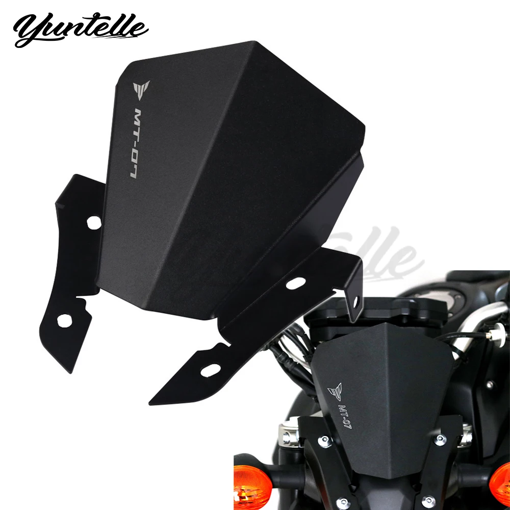 

MT07 Windscreen Windshield For YAMAHA MT-07 FZ07 FZ-07 2013-2017 Motorcycle Accessories Front Wind Deflectors Windshield Shield