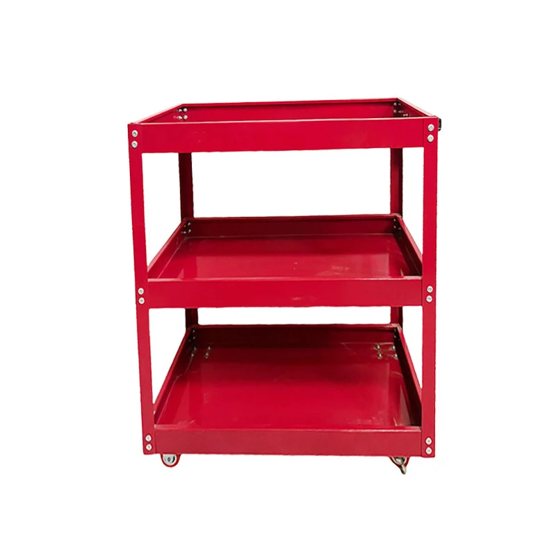 

Three-Layer Maintenance Tool Cart Car Maintenance Drawer Multifunctional Parts Tool Cabinet Parts Workshop Tools