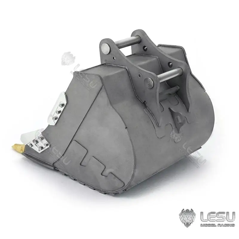 LESU 1/14 حفارة هيدروليكية PC360 عجلة حفر صغيرة قصيرة الذيل تعديل سريع تفكيك دلو دلو السيارة الأصلي