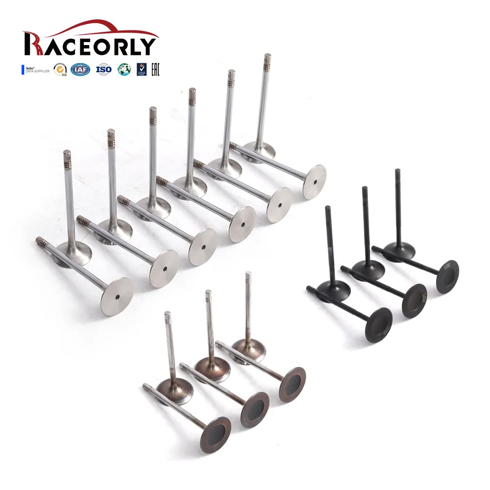 

RACEORLY24* Intake Exhaust Valve For Macan S Cayenne GTS Panamera S 3.0T 3.6T V6