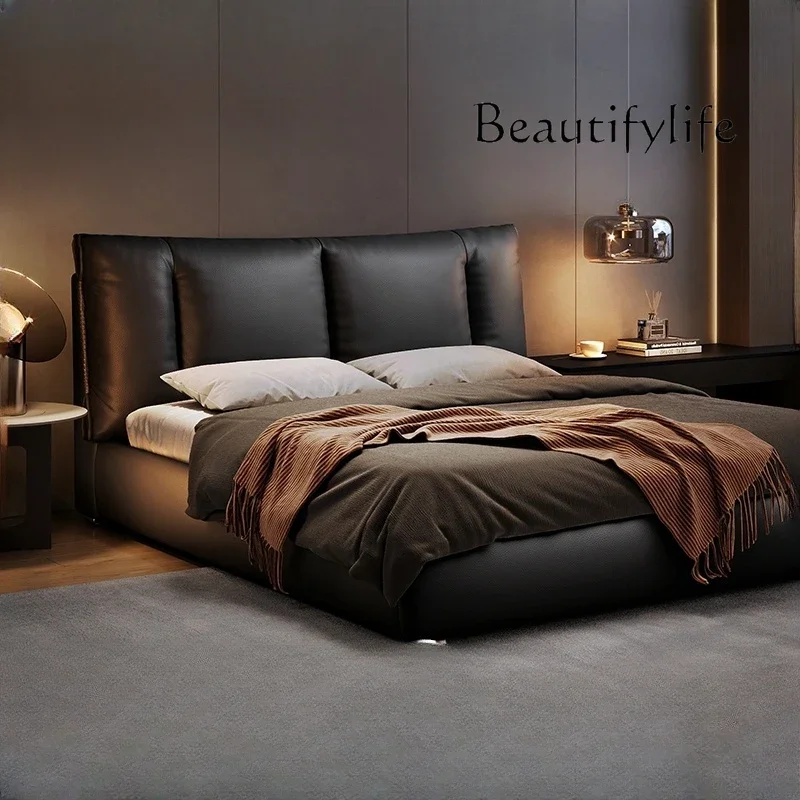 

BJ Simple Double Bed Frame Wood Modern European Storage Twin Bed Frame Queen Size Full Nightstands Cama De Matrimonio Furniture