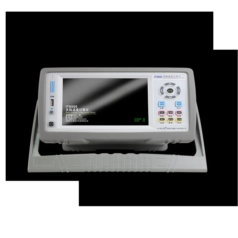 IT6000 multi-channel temperature tester, multi-channel inspection instrument humidity acquisition recorder curve