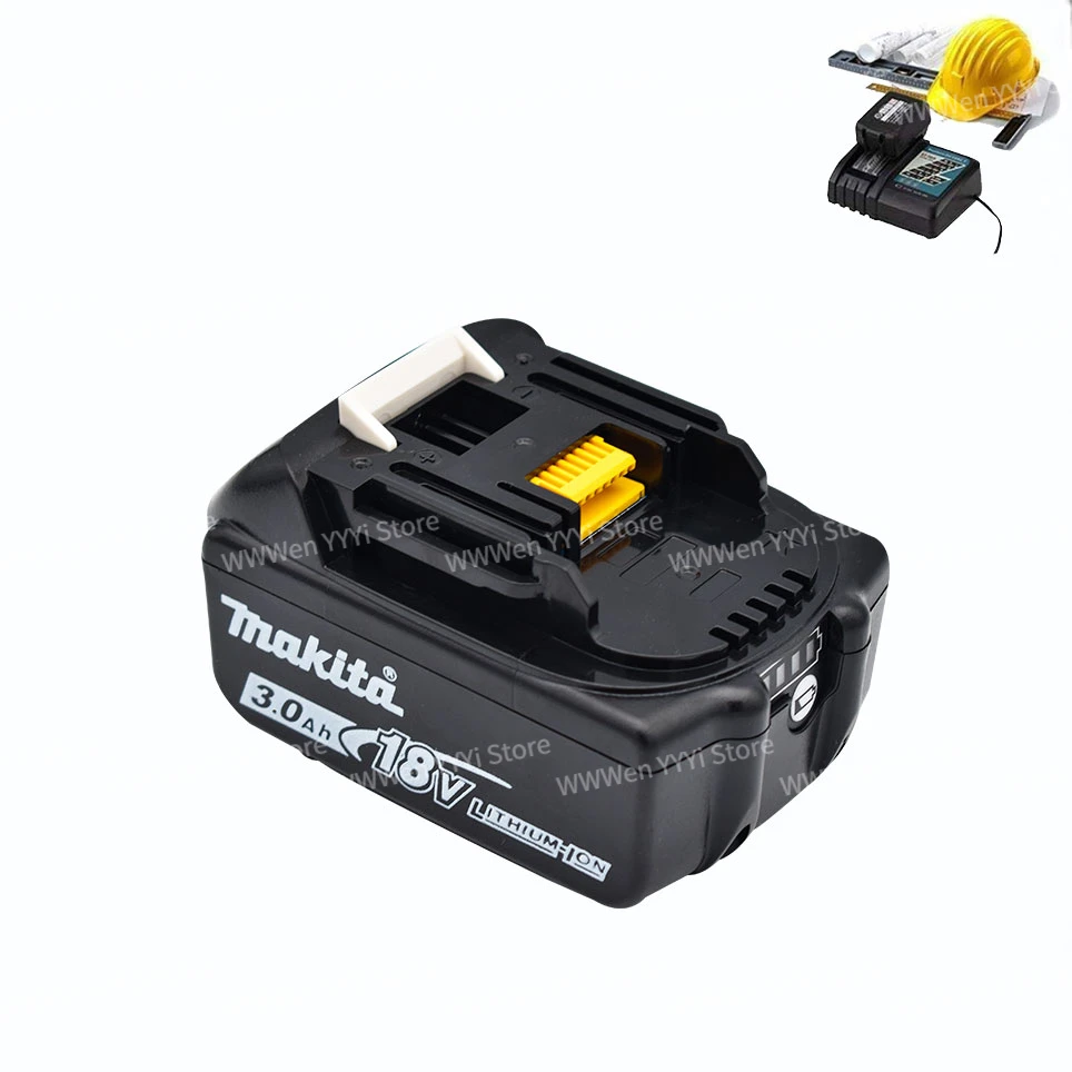 Новый оригинальный makita 18 в 3,0/5,0/4,0 Ач Ахли-ионный аккумулятор для Makita BL1830 BL1815 BL1860 BL1840 Сменный аккумулятор для электроинструмента