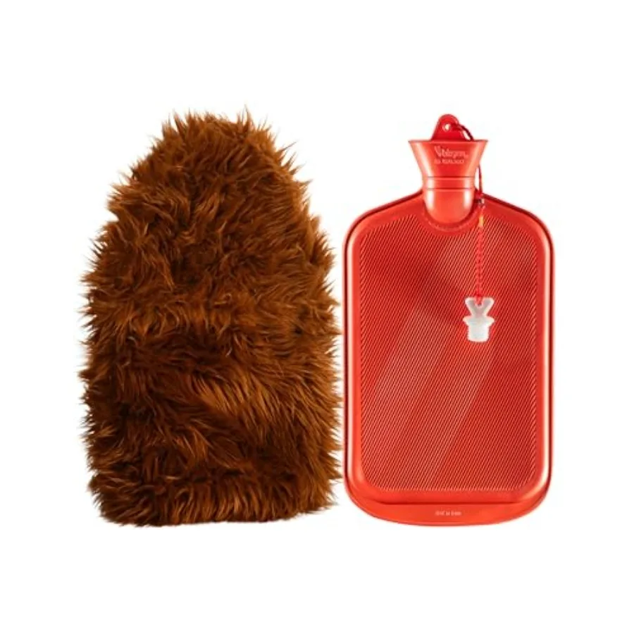 

Hot Water Bottle with Luxury Faux Fur Cover, Size: XXX-Large, Hot Water Bottles for Pain Relief, BPA and PVC Free, 100 Fl Oz Ca