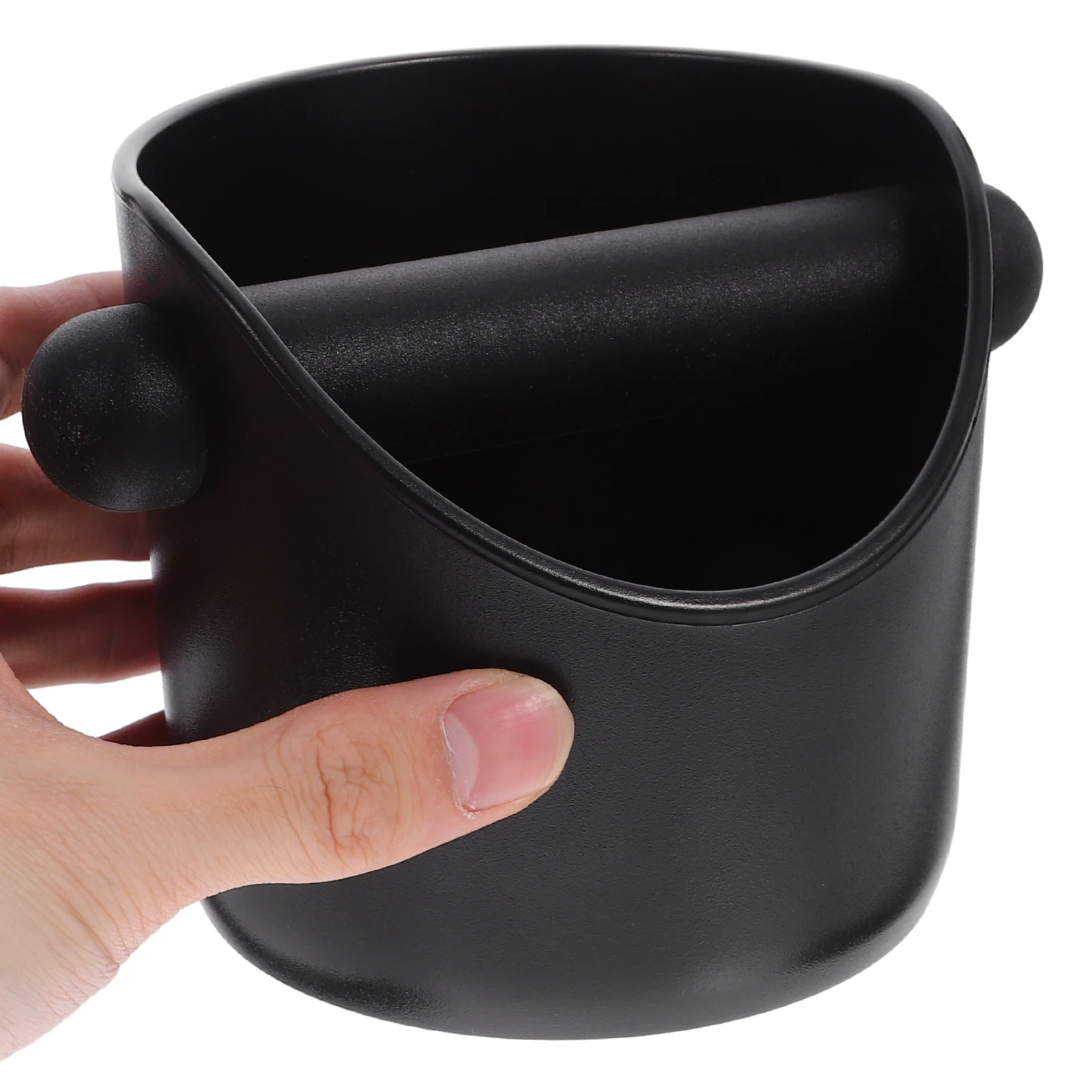 

Anti-slip Knocking Bucket Waste Bin Container Espresso Grinding Waster Holder Ground Coffee