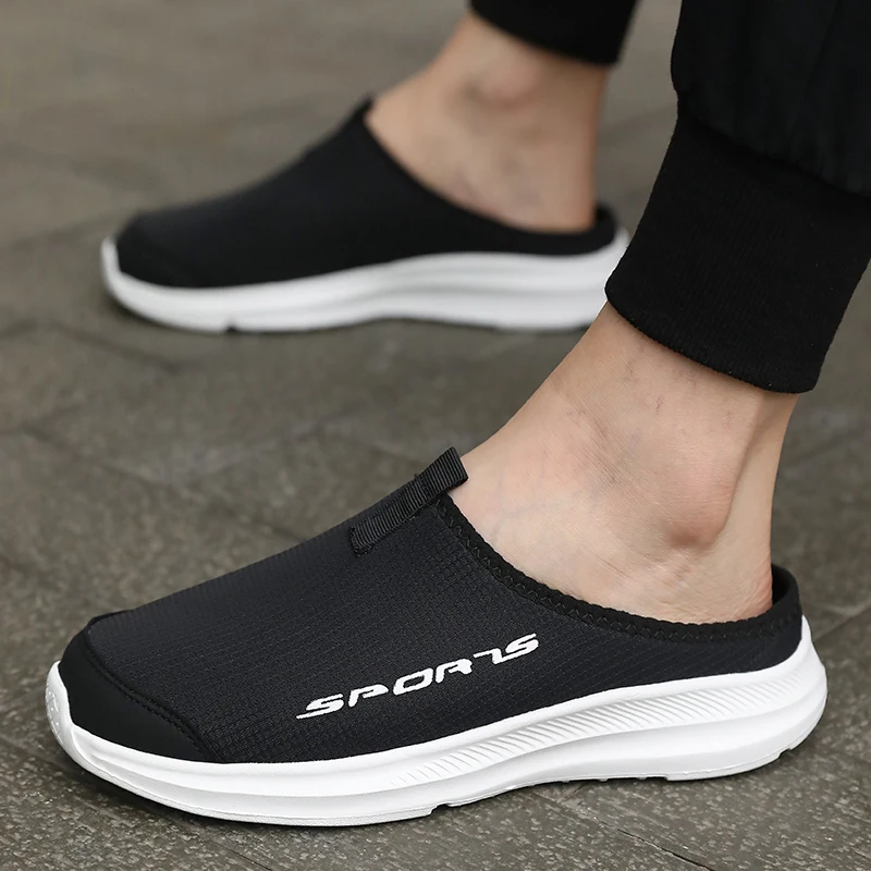 

Men's fashionable multifunctional single foot casual shoes - anti slip and durable sports men's shoes, breathable fabric lining,