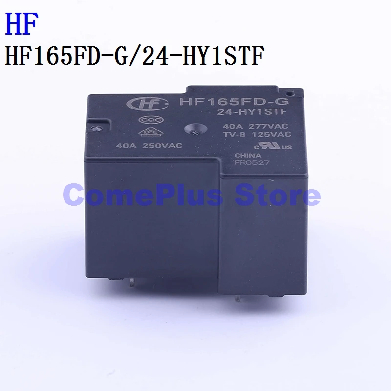 5PCS HF165FD-G/12-HY1STF 12V 24V HF Power Relays