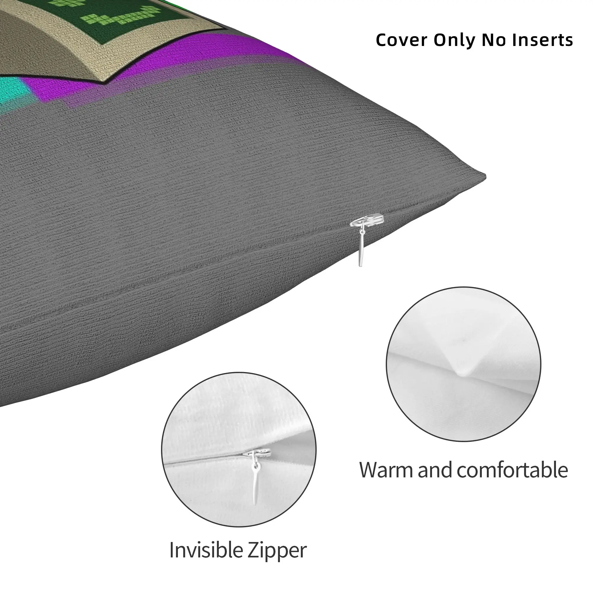 Bee Swarm Simulator Collection BSS Pillowcase Printed Polyester Cushion Cover Decorations Game Pillow Case Cover Bed Zippered