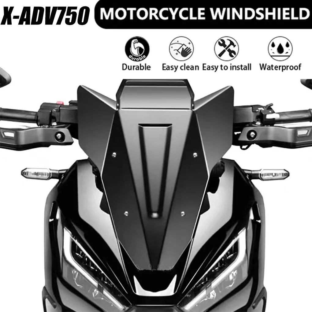 

For Honda XADV 750 XADV 750 XADV750 X ADV xadv 750 2021 2022 2023 2024 Windscreen Windshield Wind Shield Screen Protector