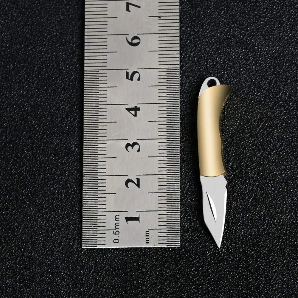 Mini fold-able Pocket Wallet Keychain Knives Survival EDC Tool Grinding Wheel Lighter Outdoor Tools Survival whistle