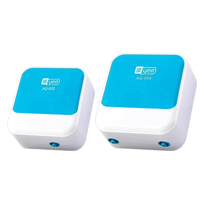 

1 шт. Синий кислородный насос для аквариума, ультратихий, маленький, для домашнего использования, аэратор для разведения рыбы, специальный циркуляционный насос-аэратор