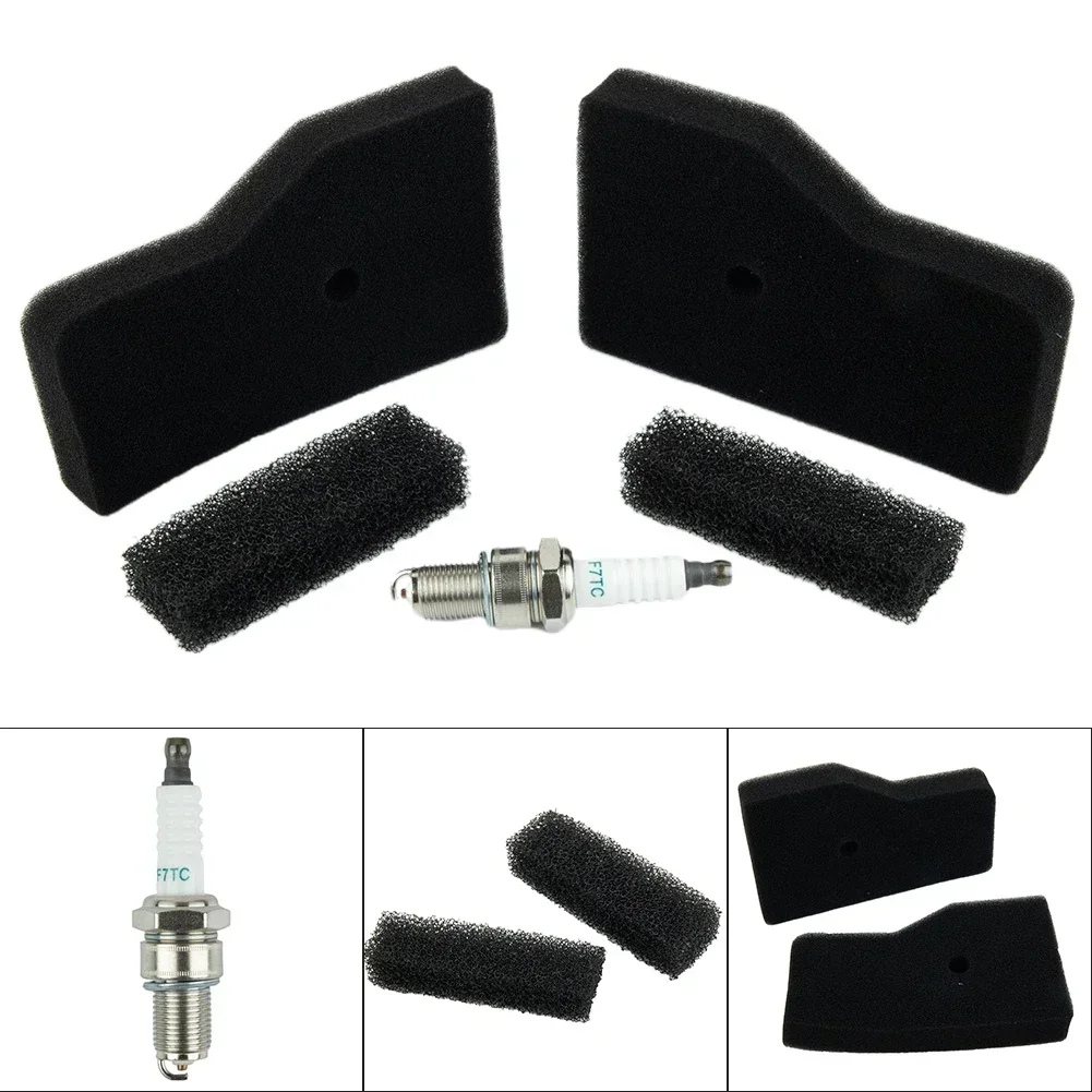 Accessories Air Filters Spark Plug 5 Parts Air Filter Service Kit Parts Power Tools Purified Air For-Honda EU20I Generator