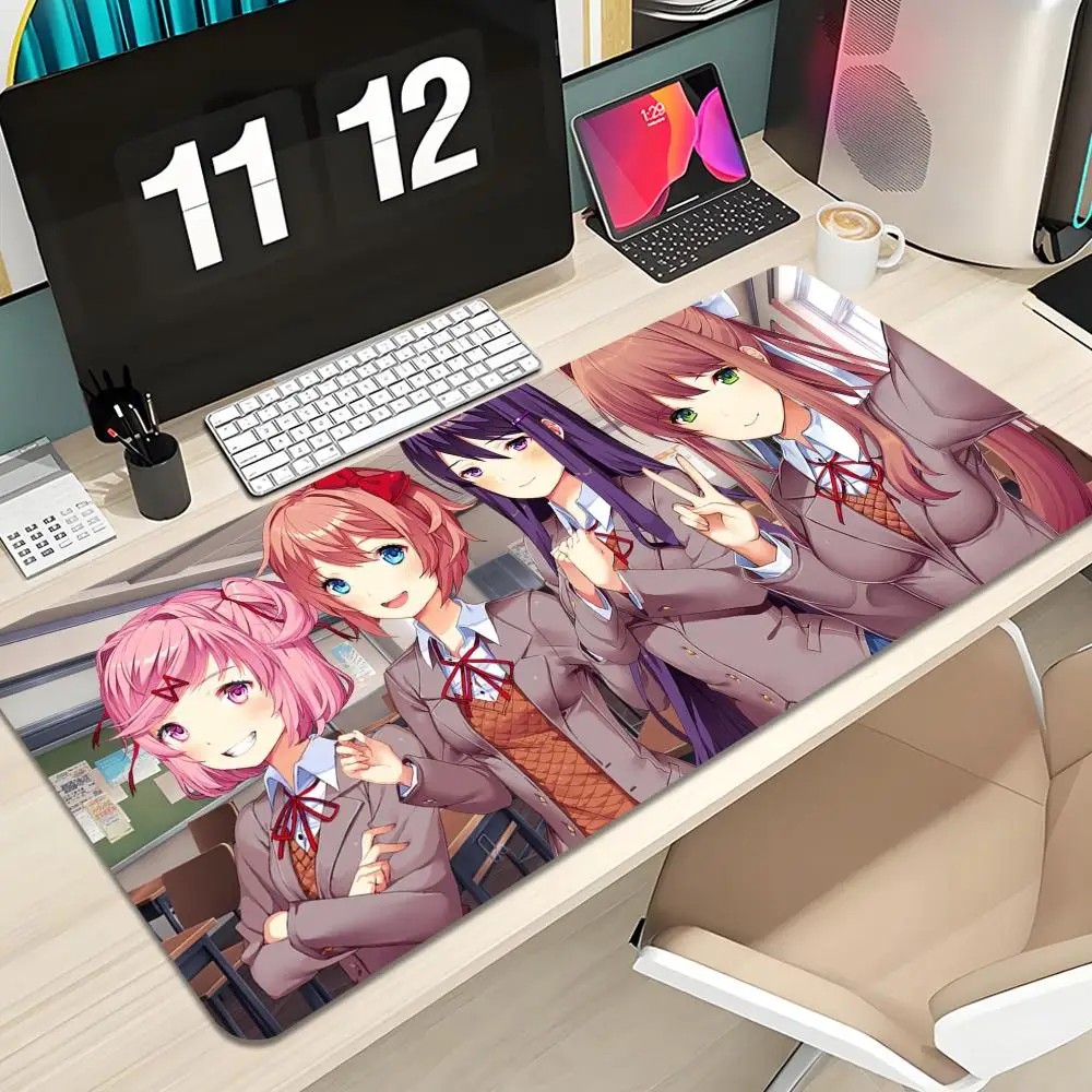 

DDLC D-Doki L-Literature Mouse Pad Keyboard Mousepad lauge 1200X600 mm Desk Mat PC Gamer Office Carpet Home Table pad