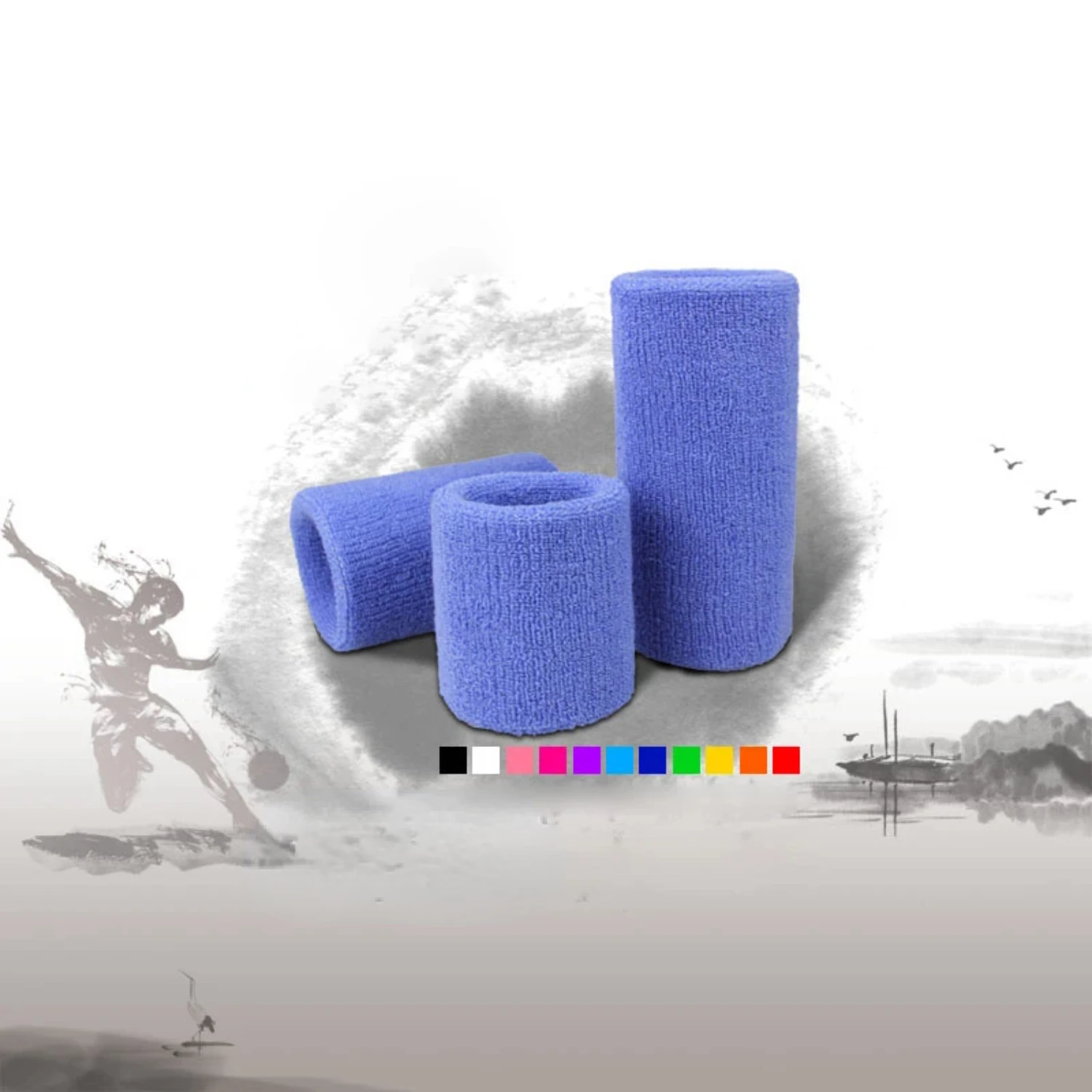 Comfortable Adjustable Sport Wristband Brace for Running and Sports Activities - Reliable and Soft Bandage Wraps for Padel and B